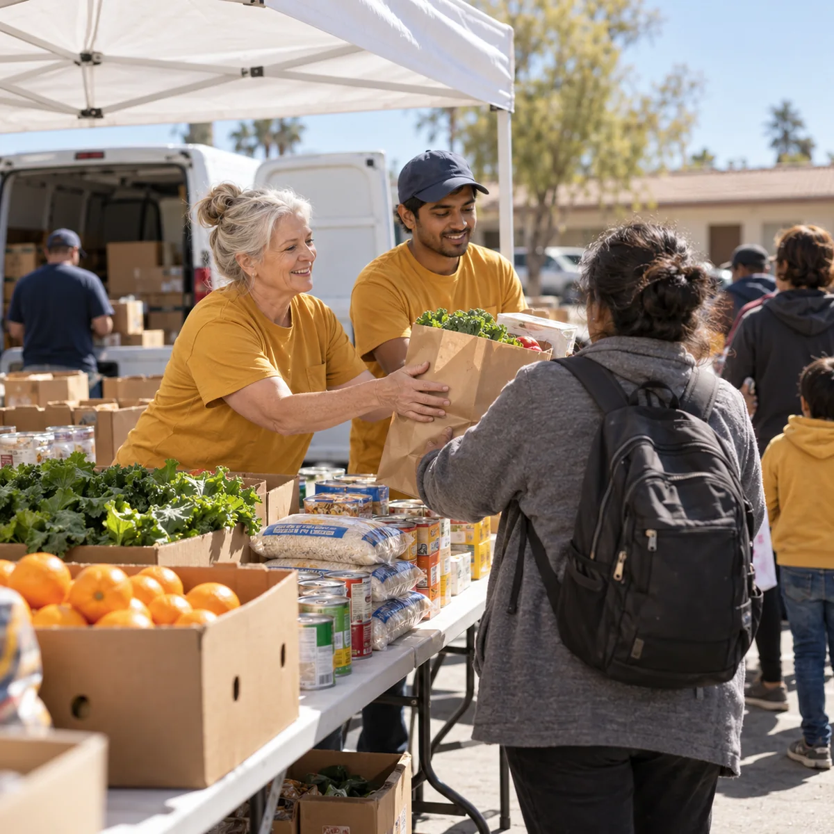 Pantry distribution day